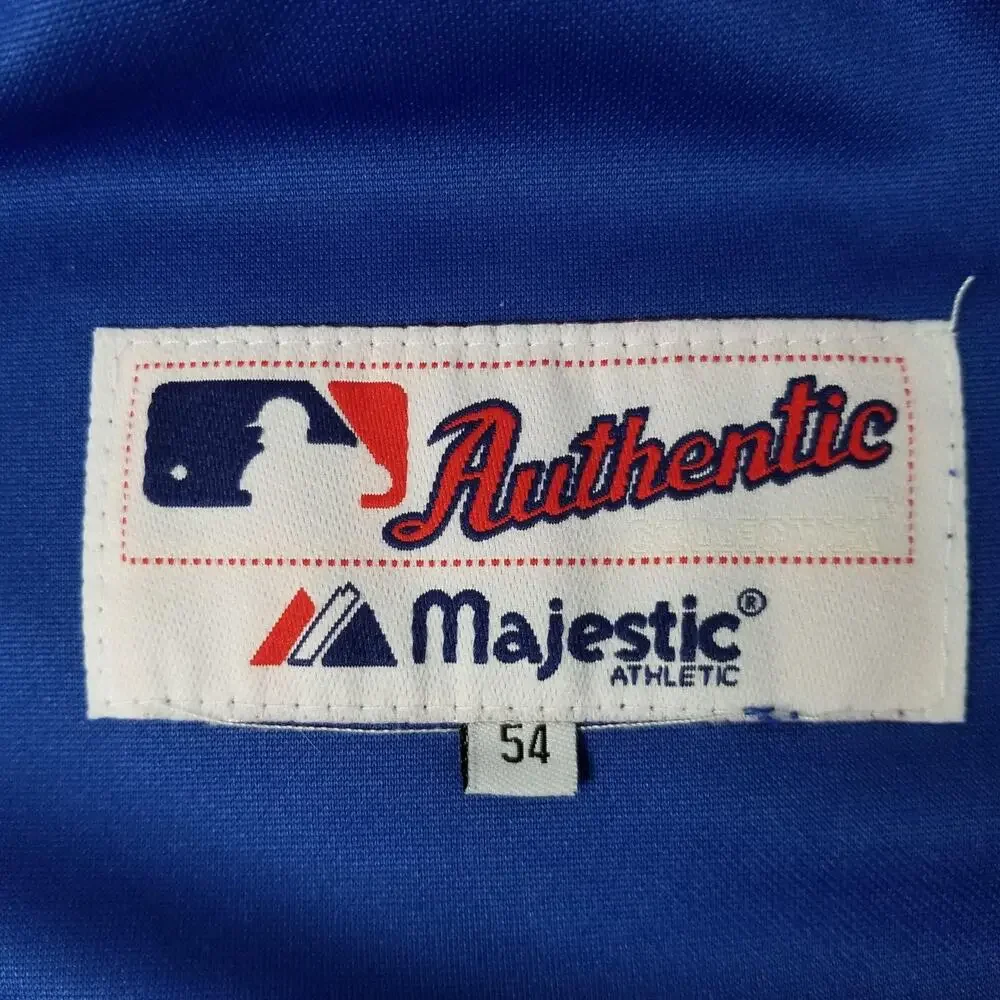 Chicago Cubs Jersey Mens 54‎ Blue MLB Baseball Carlos Zambrano 38 Stitched
